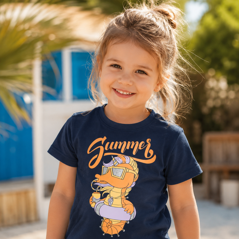 T-shirt Janine (dark sapphire)