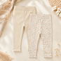 Dirkje Set 2 leggings (off-white)