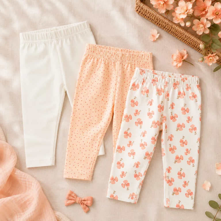 Drie  leggings (peach)