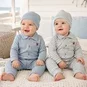 Dirkje Vierdelige set babykleding (blue)