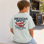 Name It T-shirt Hikko backprint (pale aqua)