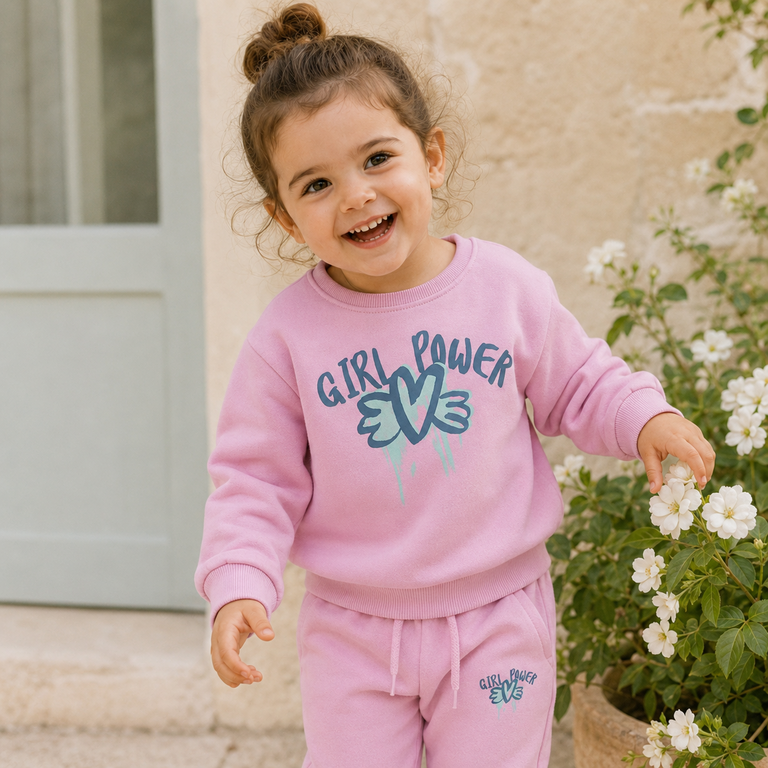 Trui sweat Ritta (pastel lavender)