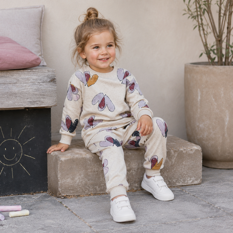 Joggingbroek Teart (peyote melange)