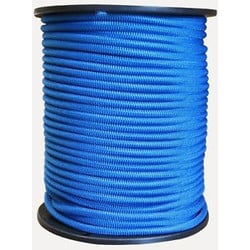 100 meter trapezekoord 6 mm blauw