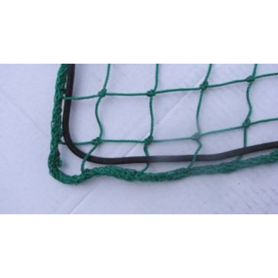 Aanhangernet 45mm maas groen