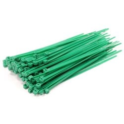 Tie-Wrap kabelbinder 4.80 * 300 mm. 100 stuks groen