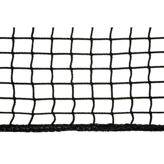 Ballenvanger geknoopt 30mm , fijmazig zwart net