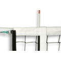 Duranet 180 cm rood/wit antenne volleybalnet