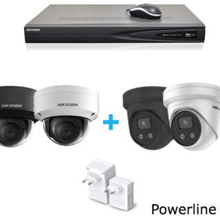 HD IP camerabewaking kit (Draadloos)