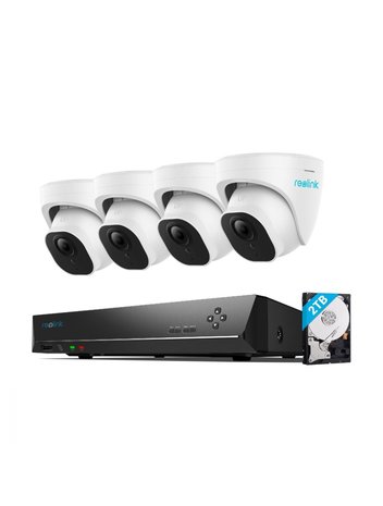 Reolink 4K+ UHD NVR PoE AI Person/Vehicle Detection, 8 Channel