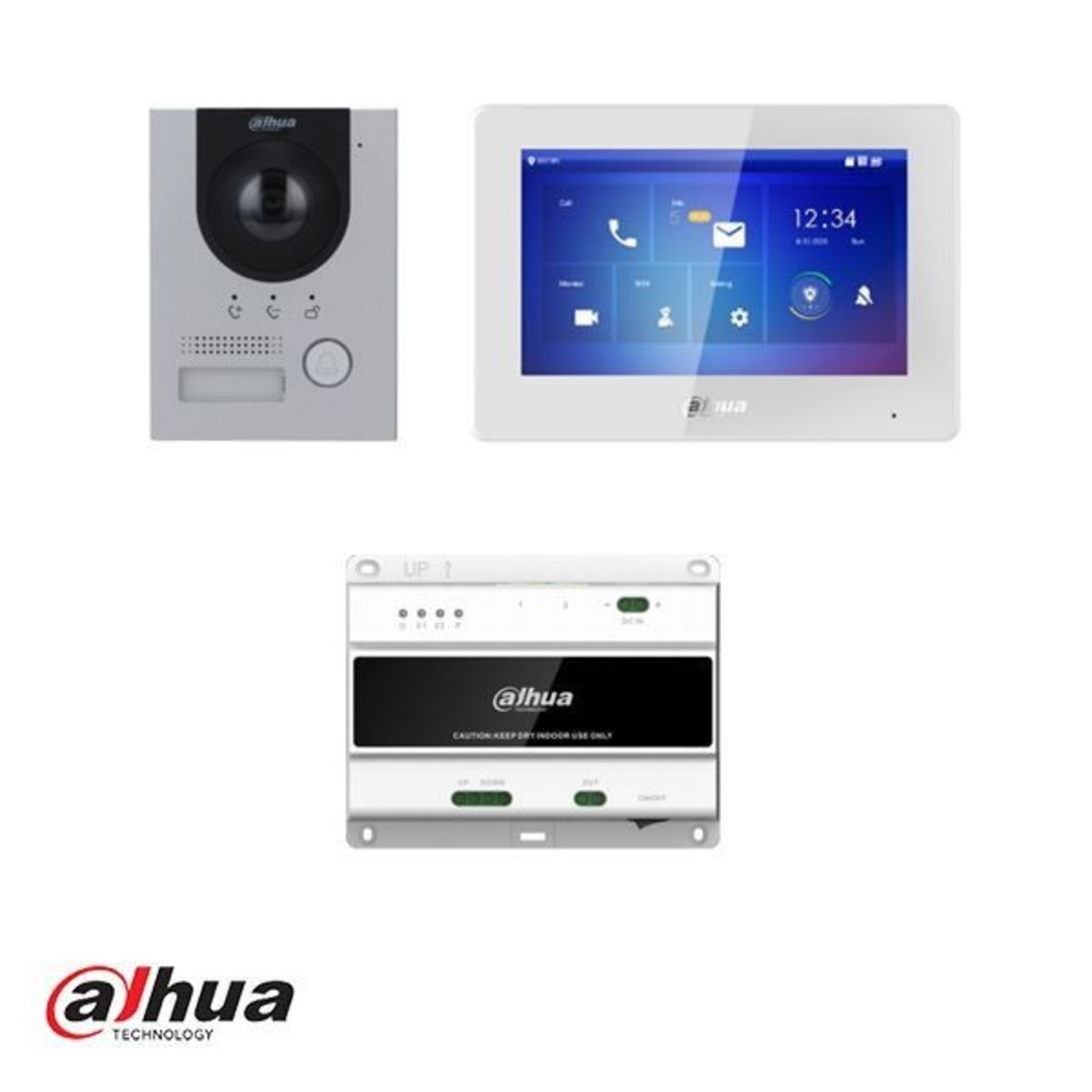 Ontembare loyaliteit sturen Dahua 2-wire Intercom kit - AlarmsysteemExpert.nl