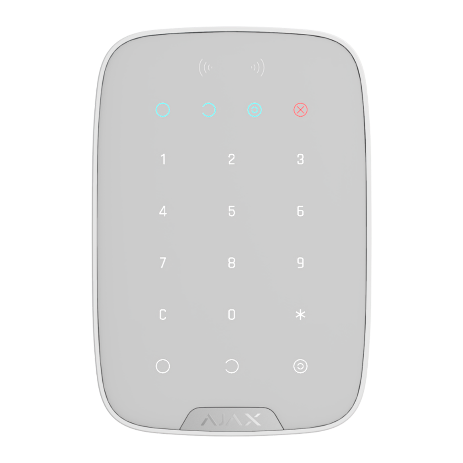 Teclado alarma AJAX KEYPAD PLUS con lector de tarjetas