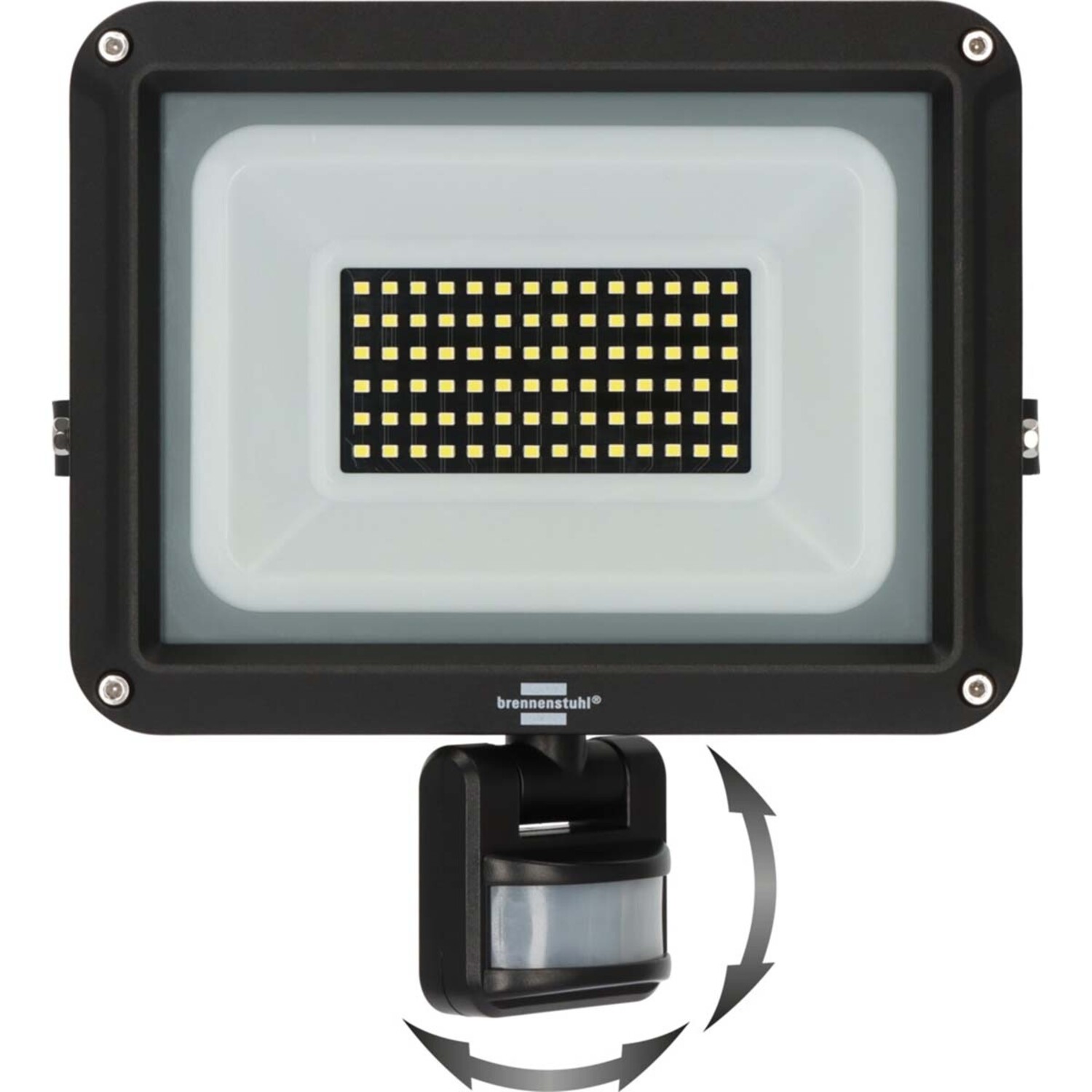 Nedis LED Spotlight JARO 7060P, IP65, 50W, 5800lm, 6500K, with motion  detector