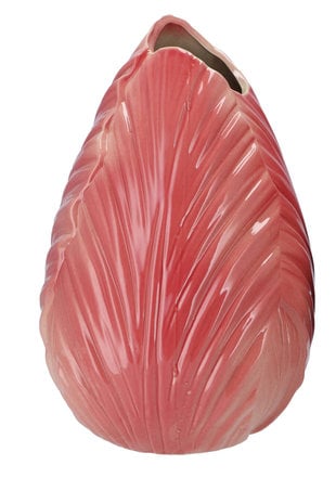Menton tulpen vaas donker roze Ø24 x 24 x 33 cm