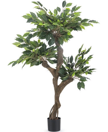 Greenmoods Kunstplant Ficus Crazy 120 cm