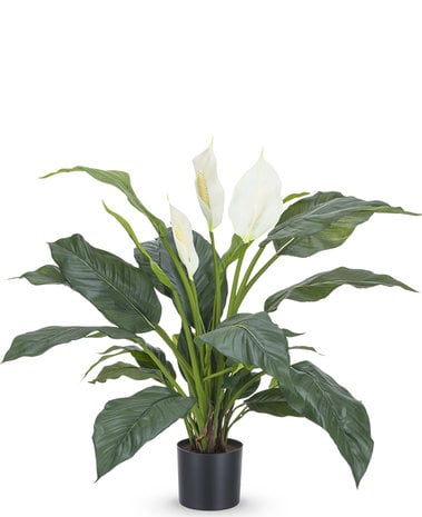 Greenmoods Kunstplant Spathiphyllum wit 85 cm