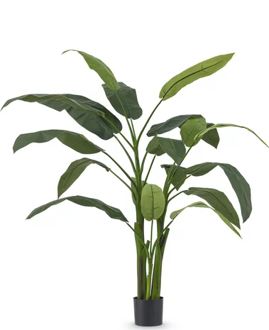 Greenmoods Kunstplant Bananenplant Deluxe 175 cm zijde