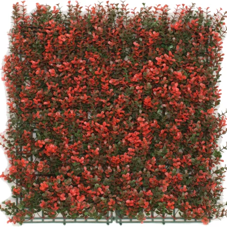 Greenmoods Kunsthaag Buxus rood 50x50 cm UV