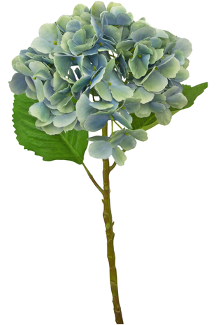 Greenmoods Kunst Hortensia Deluxe 55 cm blauw