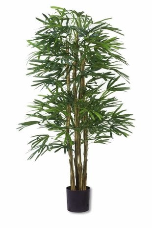 Greenmoods Kunstplant Lady Palm 150 cm brandvertragend