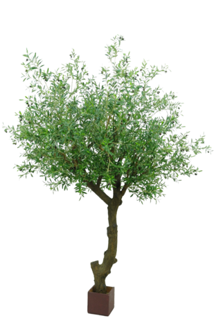 Kunst Olijvenboom met olijven 270 cm