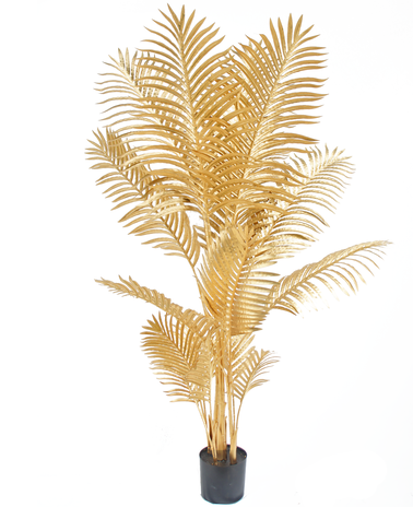 Kunstpalm Areca goud 160 cm