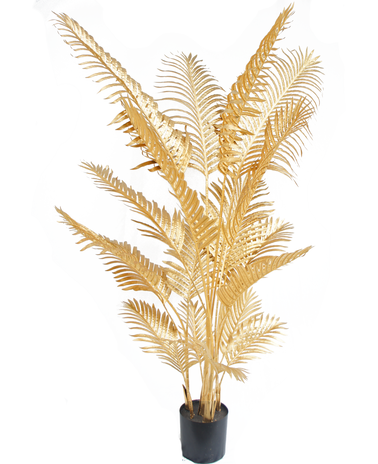 Kunstpalm Areca goud 180 cm