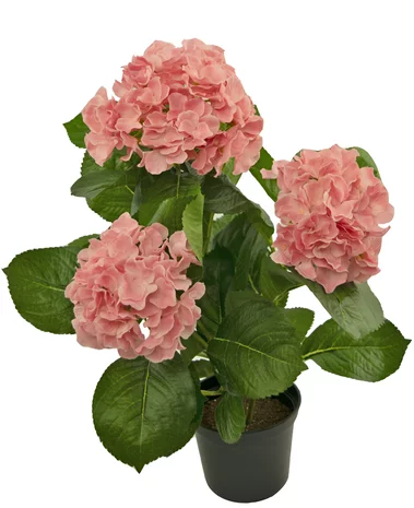 Greenmoods Kunstplant Hortensia Roze 35 cm