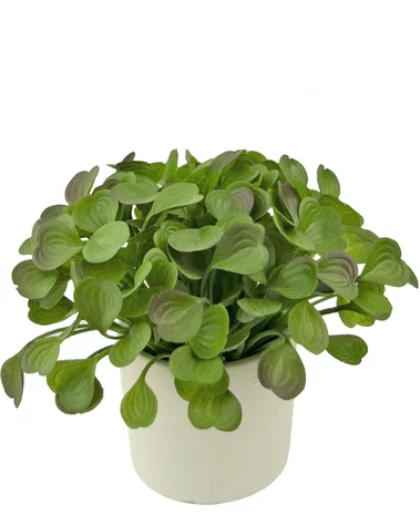 Greenmoods Kunst vetplant 22 cm in sierpot