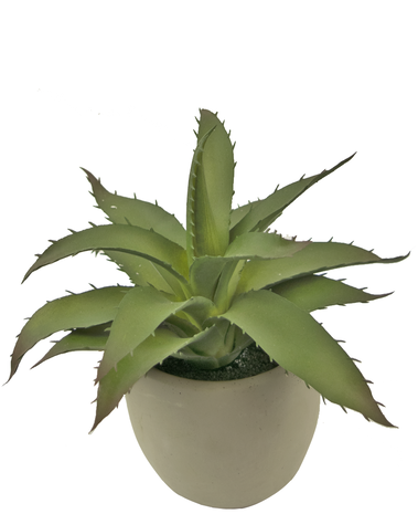 Kunst vetplant 20 cm in sierpot
