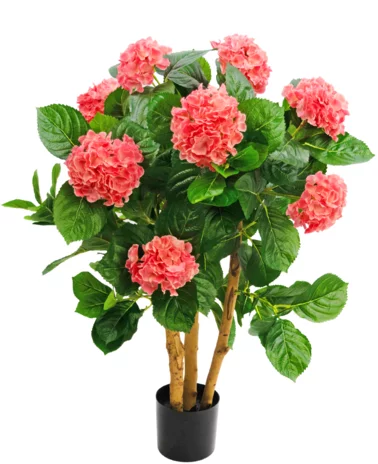 Greenmoods Kunstplant Hortensia 85 cm roze