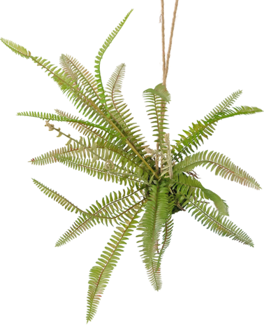 Greenmoods Kunst hangplant varen bal 45 cm