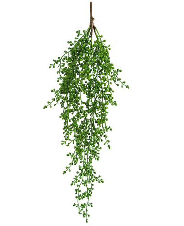 Greenmoods Kunst hangplant Senecio 76 cm