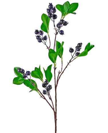 Greenmoods Kunsttak Berry 76 cm paars