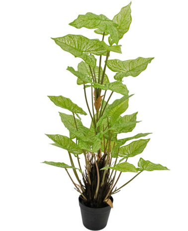 Kunstplant Trapa Bispinosa 90 cm wit