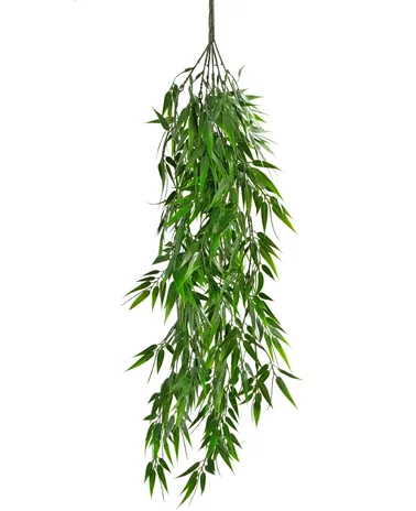 Greenmoods Kunst hangplant Bamboe 80 cm UV