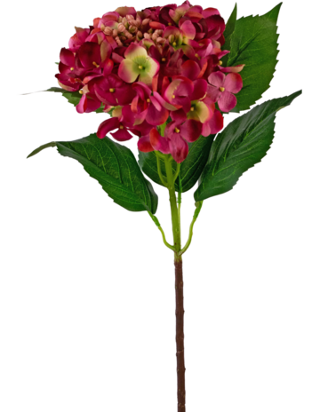 Greenmoods Kunstbloem Garden Hortsenia 61 cm roze