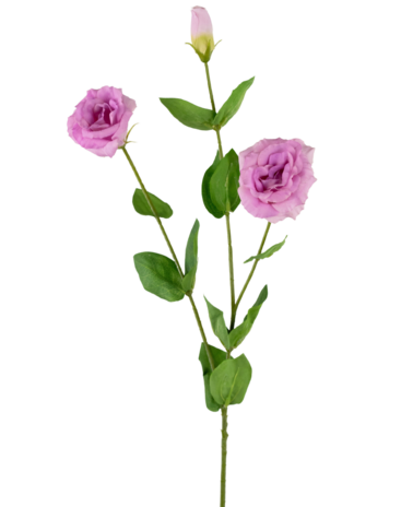 Greenmoods Kunst Eustoma Real Touch Roze 72cm