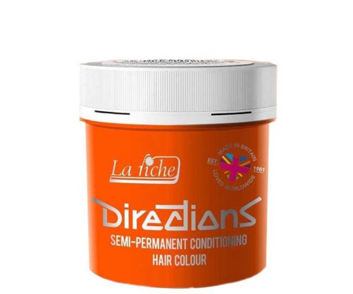 Directions Semi-Permanent Fluorescent Orange Color - 88ml