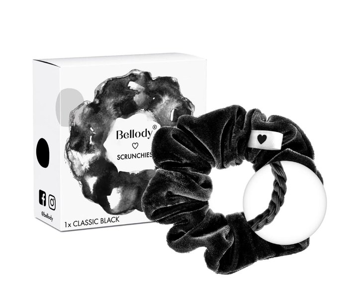 Scrunchie Hair Gummy - Classic Black