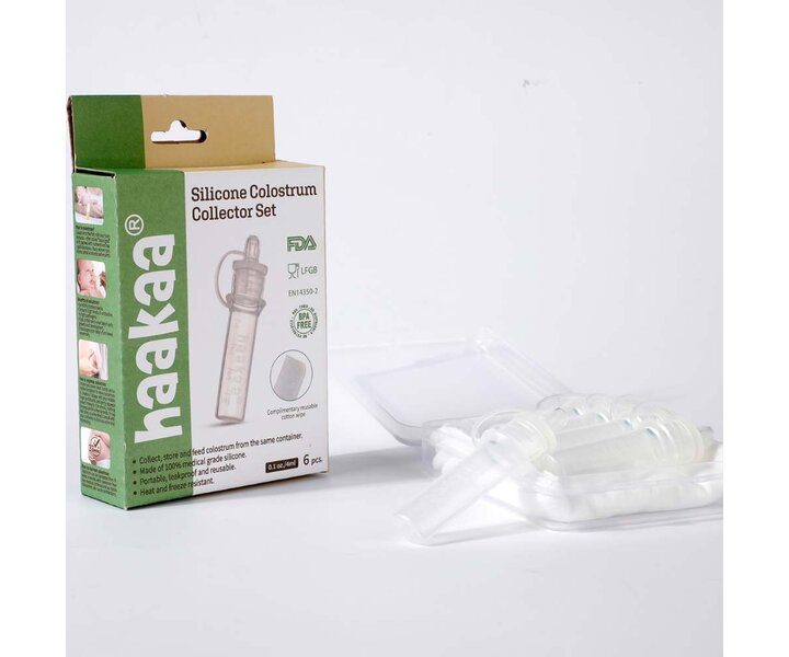 Silicone Colostrum Collector Pack - 6 stuks - 4ml