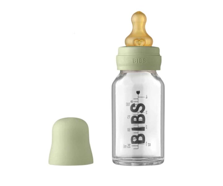 Baby Bottle Glass Sage - 110ml