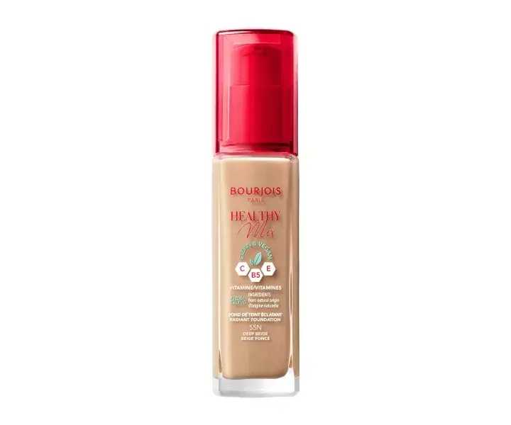 Healthy Mix Clean Vegan Foundation - 55N DEEP BEIGE