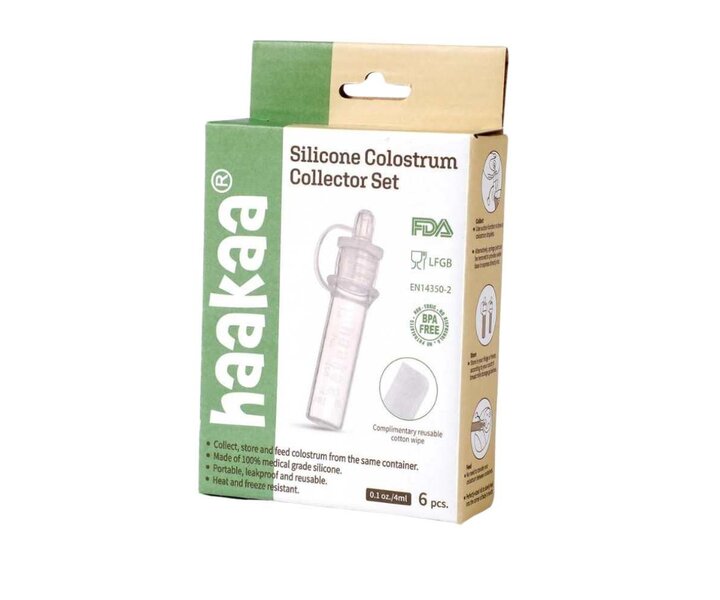 Silicone Colostrum Collector Pack - 6 stuks - 4ml
