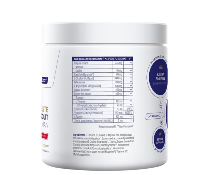 Elite Pre Workout Man 20 days - 420gr
