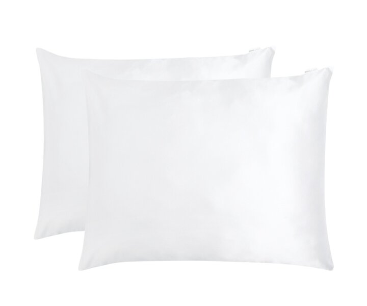 Premium Silk Pillowcase White - 60x70