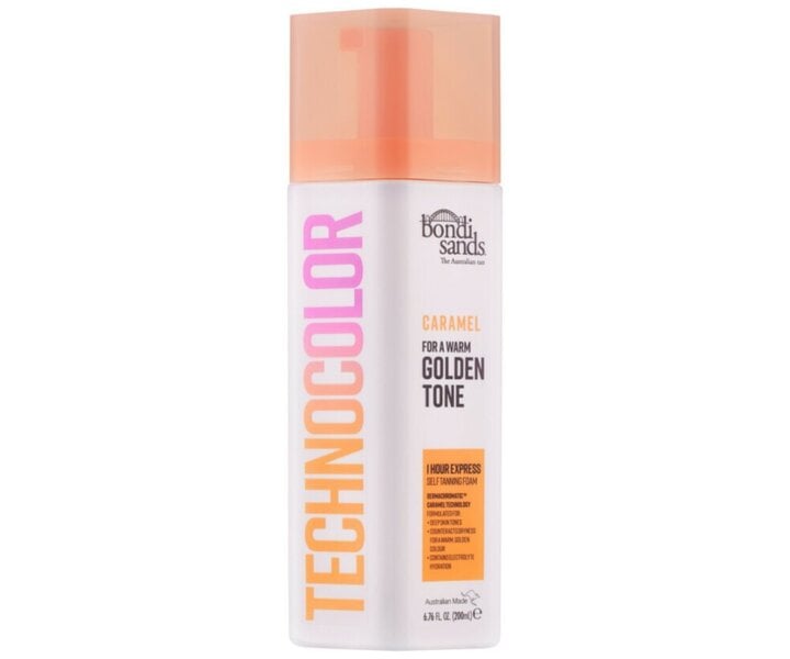 Technocolor 1 Hour Express Self Tanning Foam Caramel - 200ml
