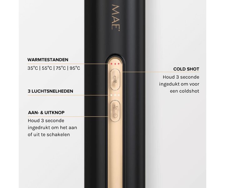 Airstyler II Pro - Zwart