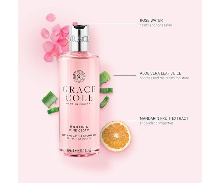 Wild Fig & Pink Cedar Bath & Shower Gel - 300ml