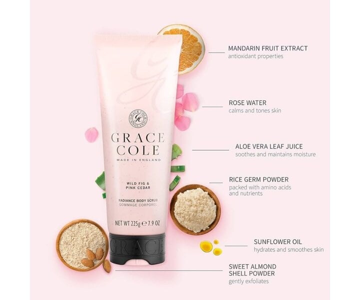 Wild Fig & Pink Cedar Body Scrub - 225g